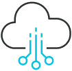 cloud development icon